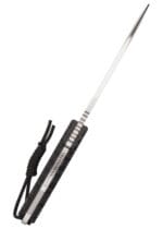 Extrema Ratio, TUSCAN juodas satininis, peilis su fiksuota geležte