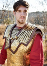 Lorica Squamata, žalvarinis Scale šarvai su Shoulder Doubling
