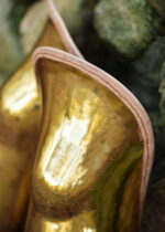 Greek Greaves, Brass, Pair