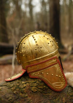 Deurne helmet, 4th century, brass