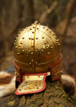 Deurne helmet, 4th century, brass