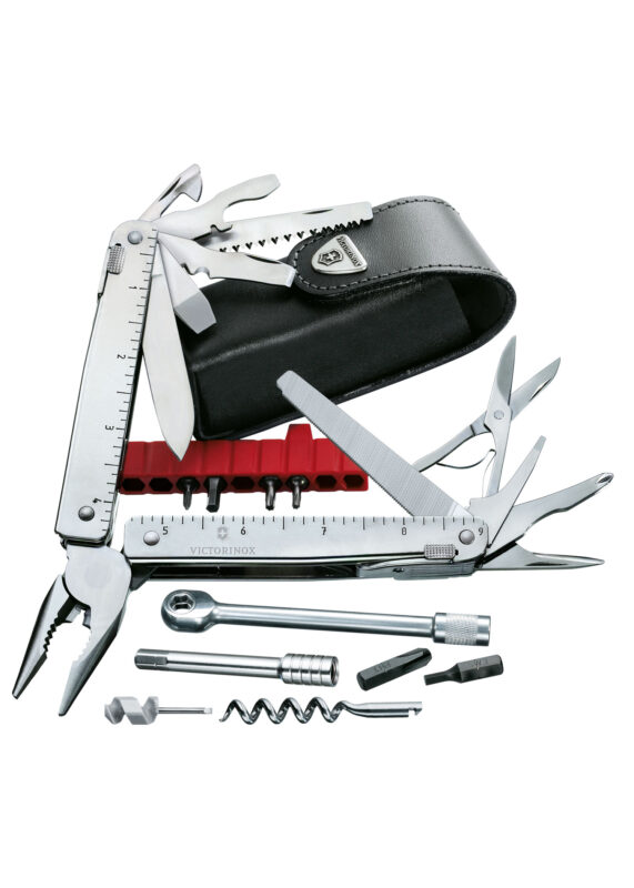 Victorinox SwissTool X plus Ratchet su odiniu dėklu