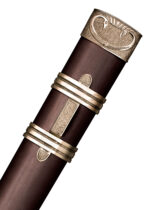 Cold plienas Damasko vikingų kalavijas