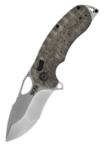 SOG Kiku XR Satin sulenkiamas peilis, Linen Micarta