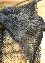 ULFBERTH® RM grandinės kojų apsauga/šarvai (chausses), 6 mm, kniedyti ir štampuoti