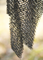 ULFBERTH® RM grandinės kojų apsauga/šarvai (chausses), 6 mm, kniedyti ir štampuoti