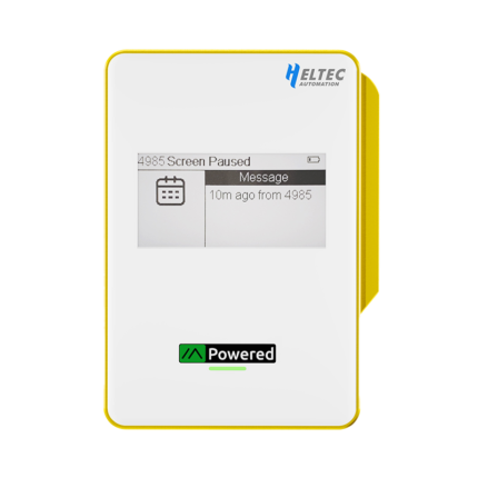 Heltec MeshPocket – Qi2 magnetinis išorinis akumuliatorius su Meshtastic LoRa (863–870 MHz)