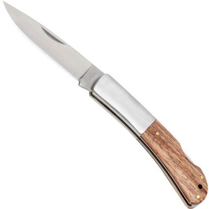 Haller Pocket Knife Zebrano Wood – lenktinis kišeninis peilis