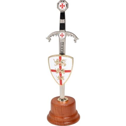 Mini Sword Richard Lionheart – dekoratyvinis miniatiūrinis kalavijas