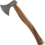Axe Damascus – damasko plieno kirvis
