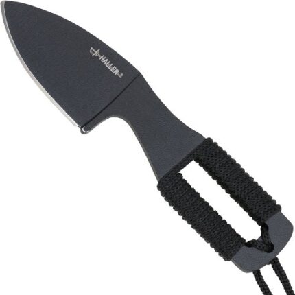 Haller Neck Knife peilis su makštimi ant kaklo