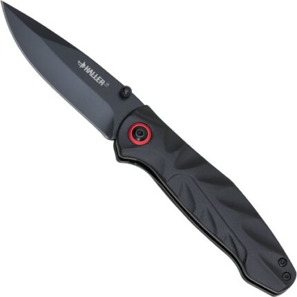 Haller Pocket Knife Black sulankstomas kišeninis peilis
