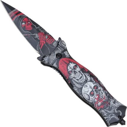 Haller Stiletto Pocket Knife Nightmare sulankstomas peilis