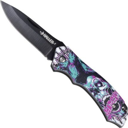 Haller Pocket Knife Nightmare mini peilis su raktų žiedu