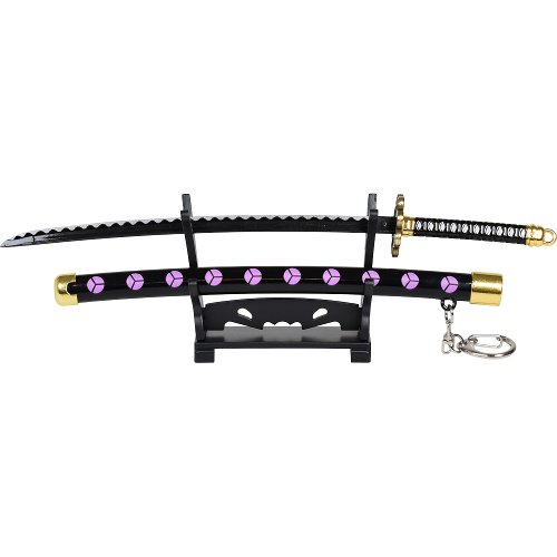 One Piece Mini Katana "Shusui" replika su raktų pakabuku